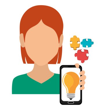 İş çözümleri simgeleri tasarım.