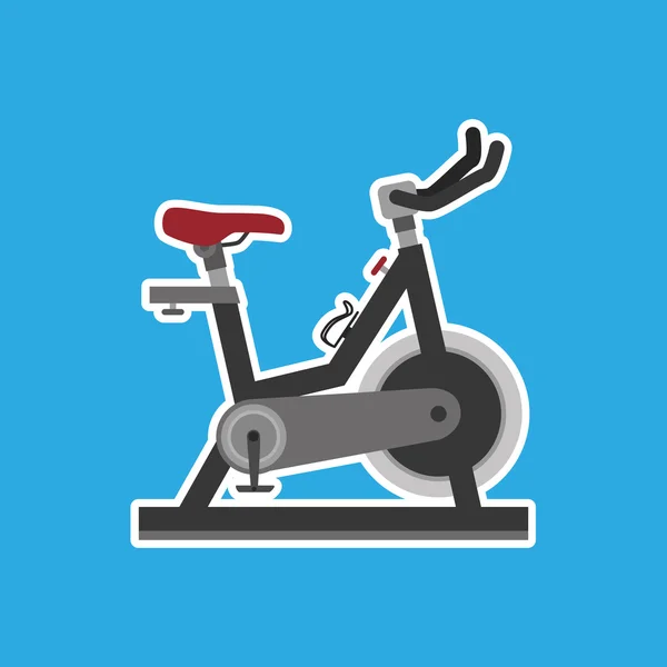 Estilo de vida saludable fitness — Vector de stock