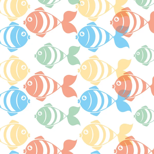 Icône poisson design graphique — Image vectorielle