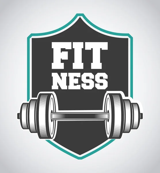 Design do centro de fitness —  Vetores de Stock