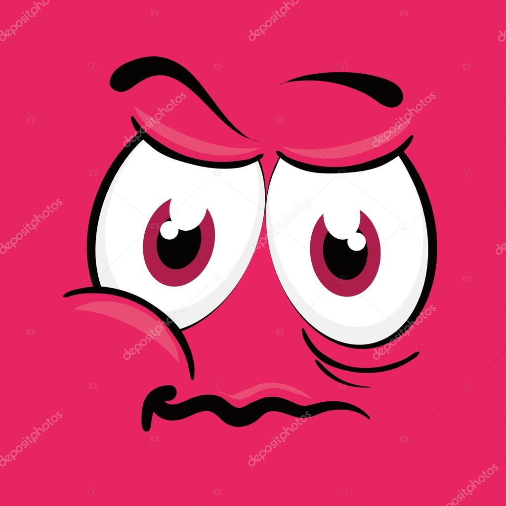 Lustiges Cartoon Gesicht Vektorgrafik Lizenzfreie Grafiken C Yupiramos 87153324 Depositphotos