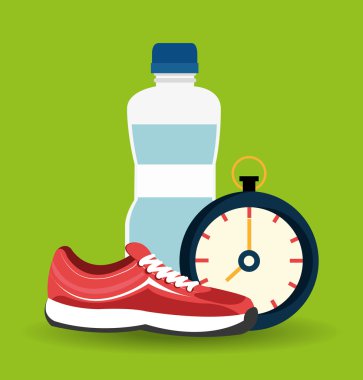 Fitness healthty yaşam tarzı tasarım