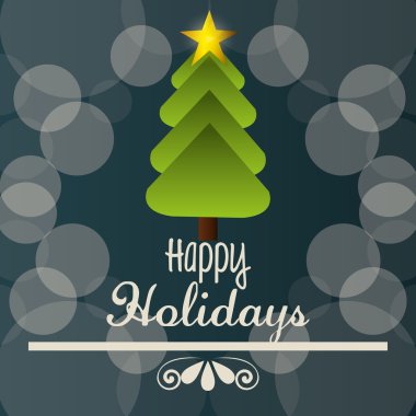 Mutlu Noel tasarım tatil