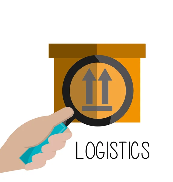 Παράδοση και logistics επιχειρήσεις — Διανυσματικό Αρχείο