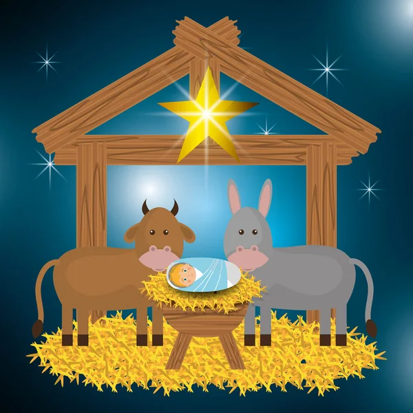 Wesoły Boże Narodzenie bajki — Wektor stockowy