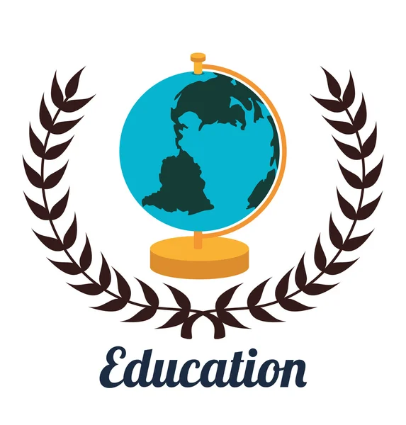 Icono de educación y aprendizaje — Archivo Imágenes Vectoriales