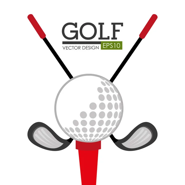Sport golf club — Stock Vector