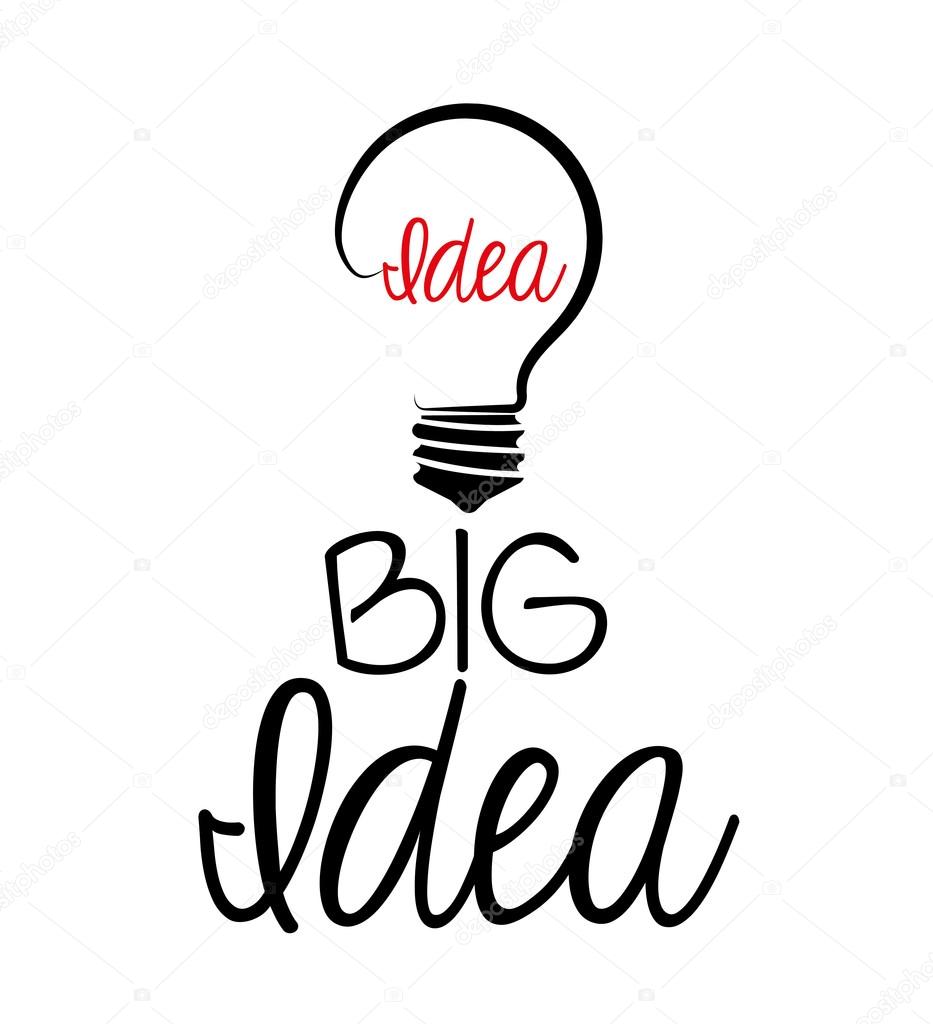 Creative big idea graphic