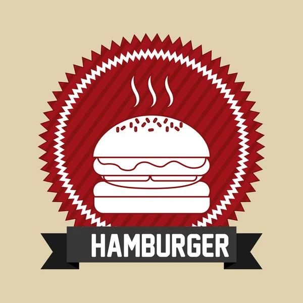 Heerlijk fastfood — Stockvector