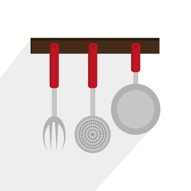 Mutfak gereçleri ve ekipman simgesi