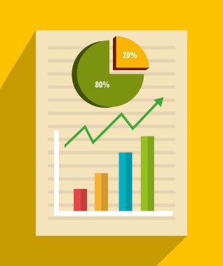 Teknoloji ve istatistik grafik tasarım