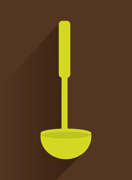 Utensilios de cocina y equipo icono — Vector de stock