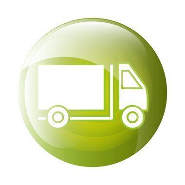 kamyon simgesi simge tasarım