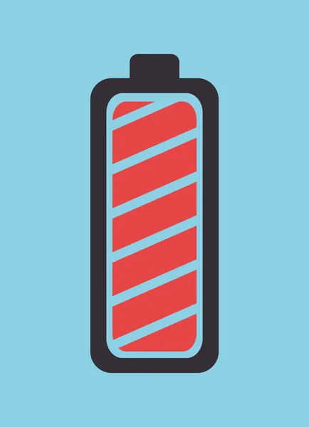 Conception de smartphone de recharge de batterie — Image vectorielle