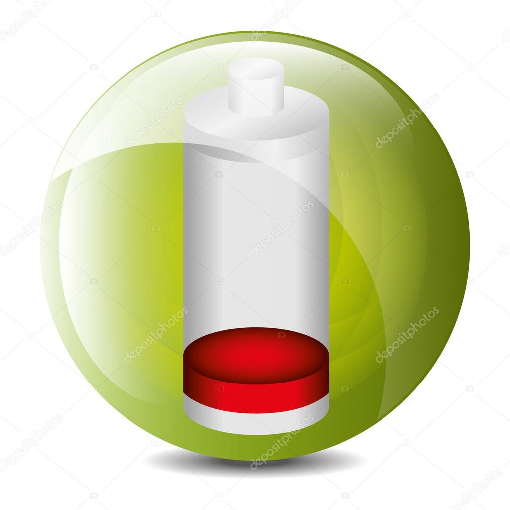 Low battery charging icon design