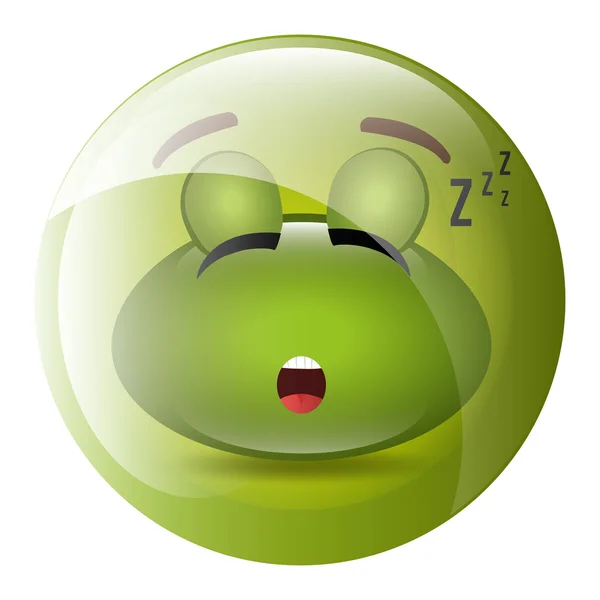 Desenho animado emoticon engraçado — Vetor de Stock