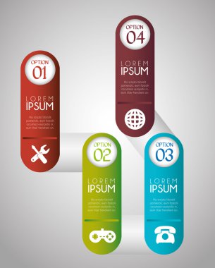 Infographic düzeni grafik tasarım