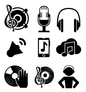 Müzik dj parti Tema