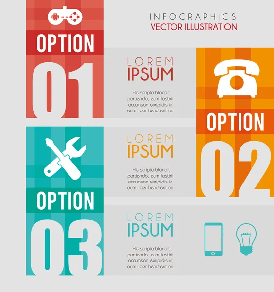 Infographic layout graphic design — Stock Vector