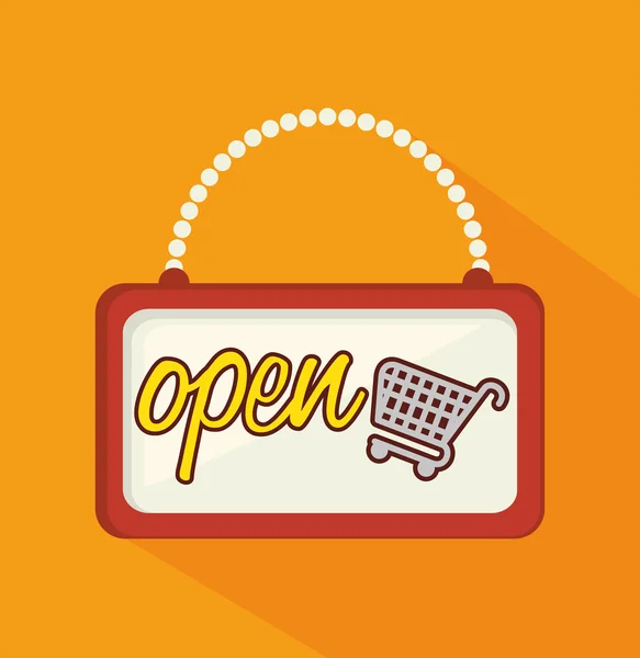 Offres et ventes de shopping — Image vectorielle
