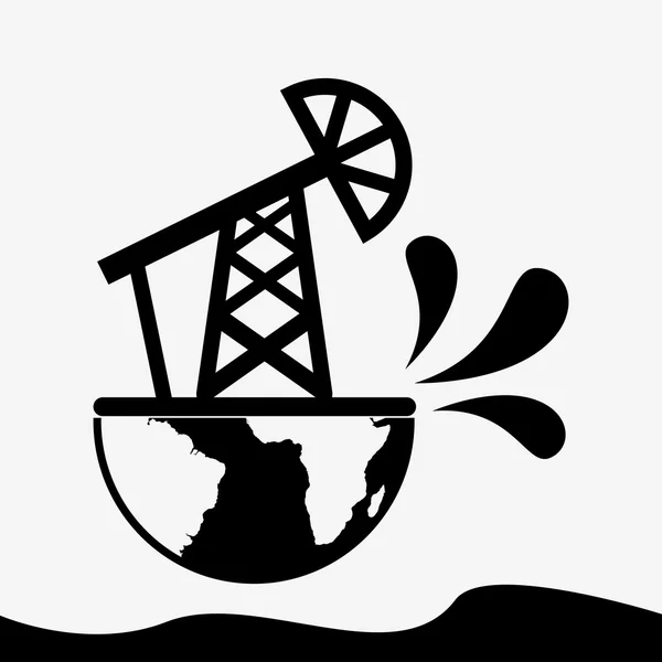 Contaminación de la industria — Vector de stock