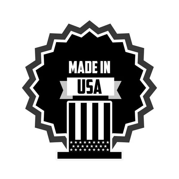 Made in usa design — Stock Vector