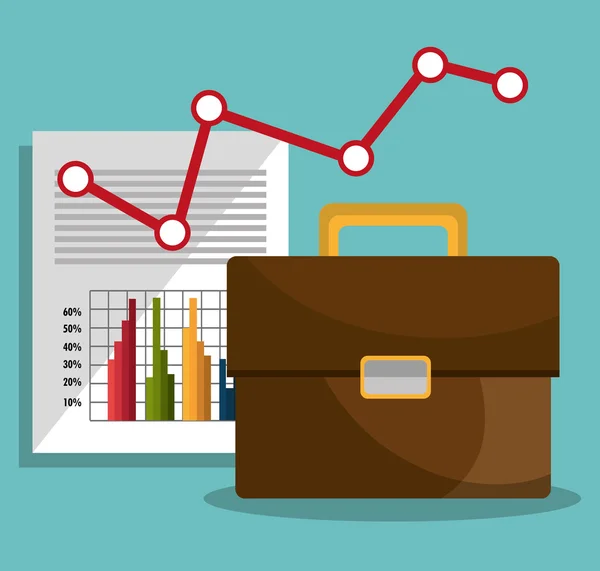 Estatísticas dos mercados financeiros —  Vetores de Stock