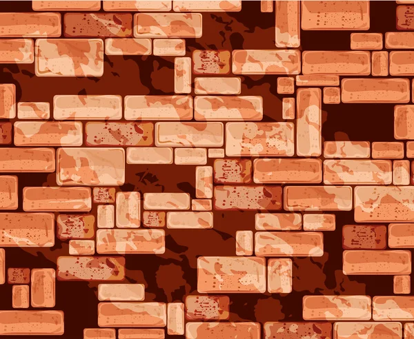 Brick wall design. — Stock Vector