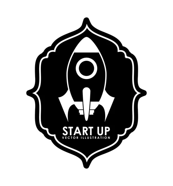 Start-up-Konzeption — Stockvektor