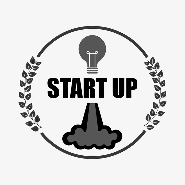 Start-up-Konzeption — Stockvektor