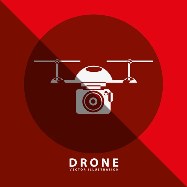 Drone technológiai tervezés — Stock Vector