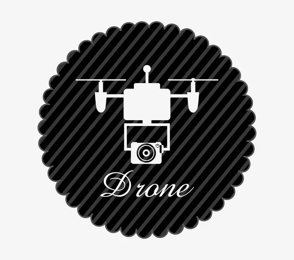 Drone technológiai tervezés — Stock Vector