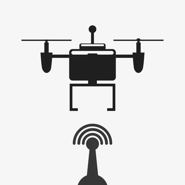 Diseño de tecnología de drones — Archivo Imágenes Vectoriales