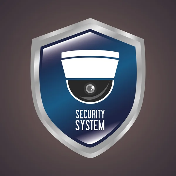 Surveillance security system — Stock Vector