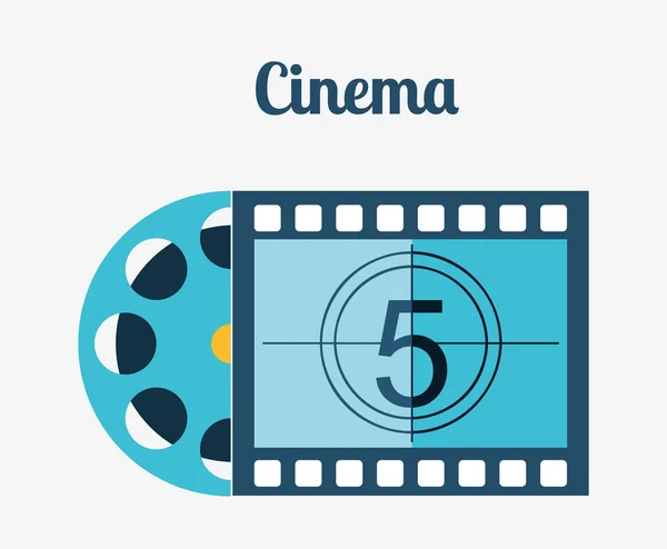 Cinema film design — Stock Vector