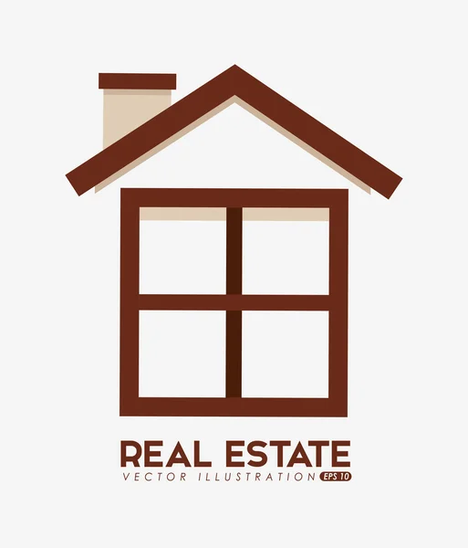 Real estate design — Stock Vector