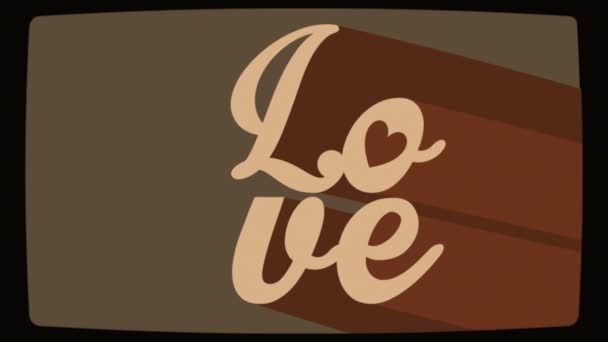 Conception de carte d'amour