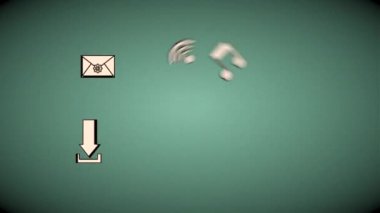 Sosyal Ortam simgesi tasarımı