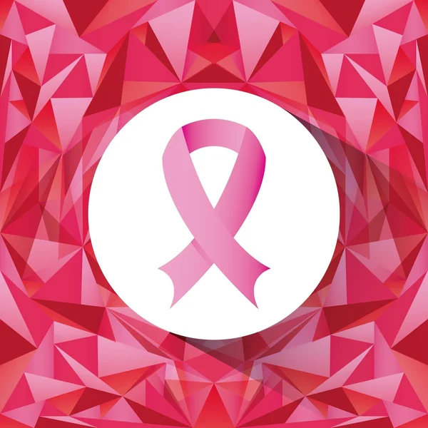 Breast cancer awareness design — Stock Vector