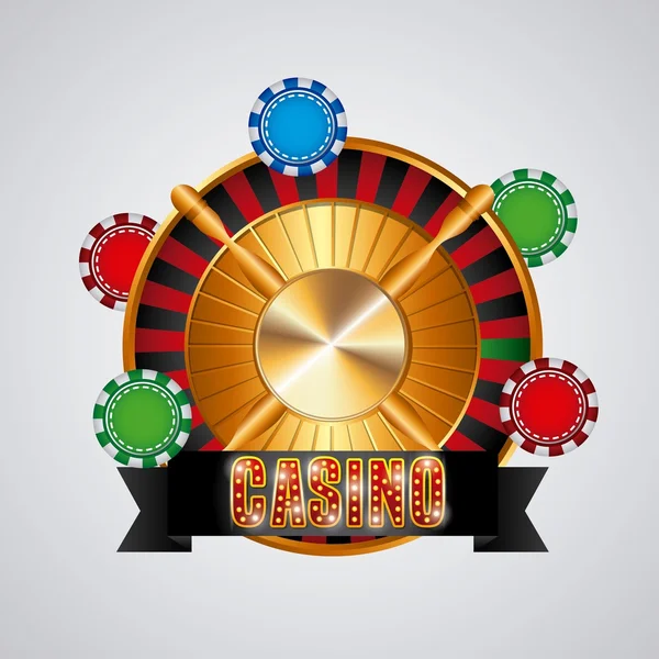 Casino conceito de jogo —  Vetores de Stock