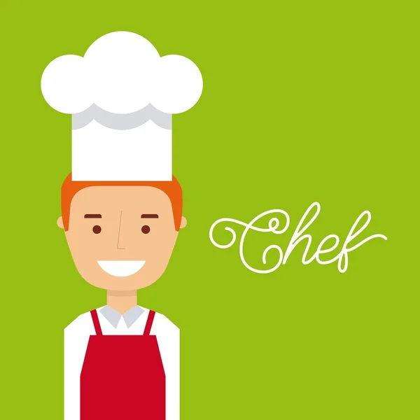 Personnes cuisine design — Image vectorielle