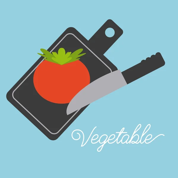 Concepto de cocina diseño — Vector de stock