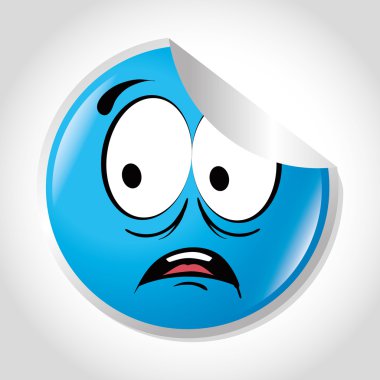 Çizgi film ifade grafik