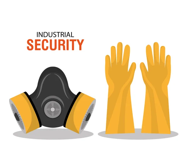 Equipos de seguridad industrial — Archivo Imágenes Vectoriales