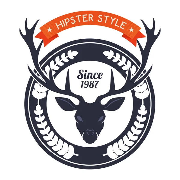 Hipster moda styl życia — Wektor stockowy