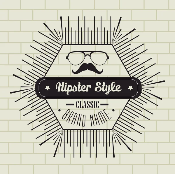 Estilo de vida moda hipster —  Vetores de Stock