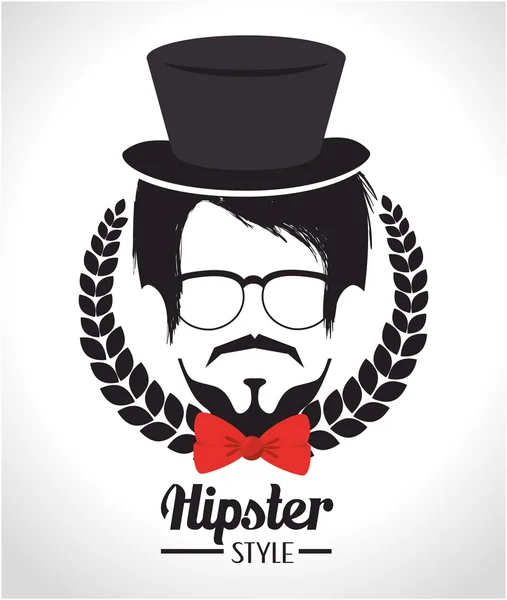 Estilo de vida moda hipster — Vetor de Stock