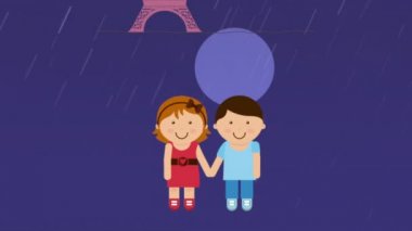 Mutlu Sevgililer günü tasarım