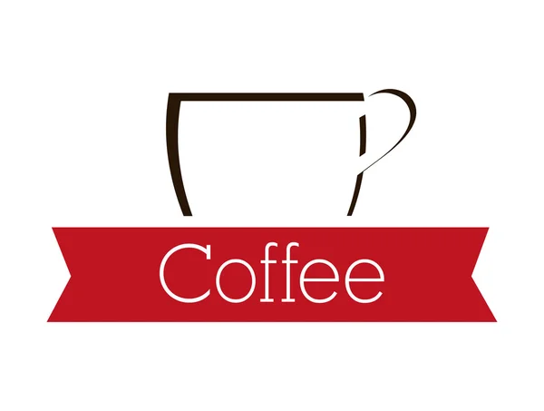 Café e bebida — Vetor de Stock