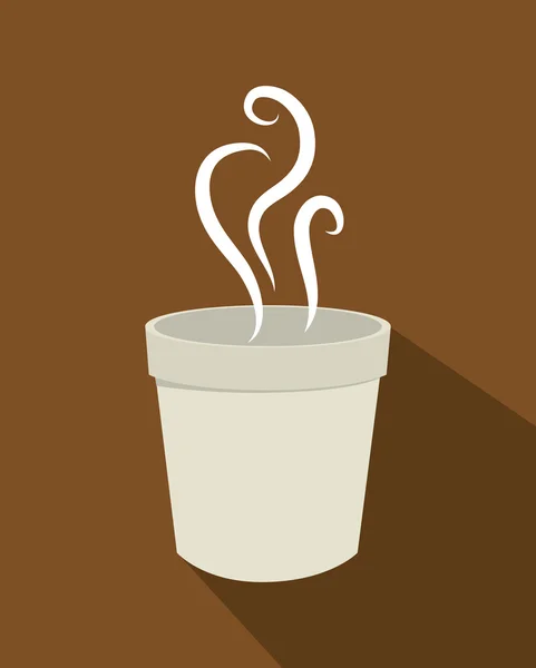 Coffee shop en drankje — Stockvector